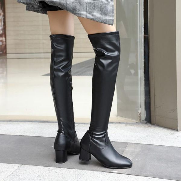 boots big size 9 10 11-14 thigh high knee over the women ladies boots shoes woman winter, Black
boots big size 9 10 11-14 thigh high knee over the women ladies boots shoes woman winter, Black