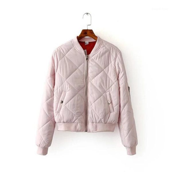 twips 2021 quilting bomber jacket women spring coat zipper long sleeve winter cotton-padded pink outwears, Black
twips 2021 quilting bomber jacket women spring coat zipper long sleeve winter cotton-padded pink outwears, Black