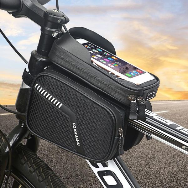 front frame hard shell storage bag bicycle waterproof phone case pouch tube mtb bike cycling accessories car & truck racks
front frame hard shell storage bag bicycle waterproof phone case pouch tube mtb bike cycling accessories car & truck racks