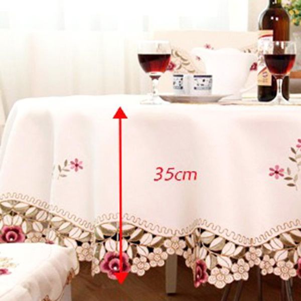 table cloth flower style round rural embroidered home el decor kitchen tablecloth oilproof decorative cover
table cloth flower style round rural embroidered home el decor kitchen tablecloth oilproof decorative cover