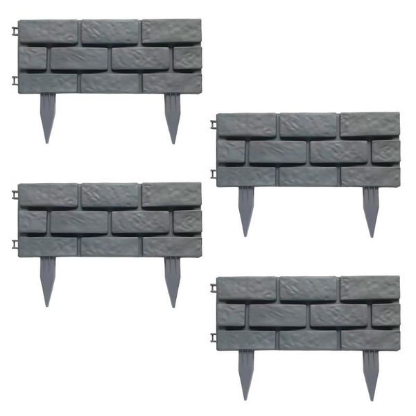 fencing, trellis & gates 4pc/set garden courtyard fence flower grass bed border diy plastic walkway landscape edging decoration outdoor
fencing, trellis & gates 4pc/set garden courtyard fence flower grass bed border diy plastic walkway landscape edging decoration outdoor