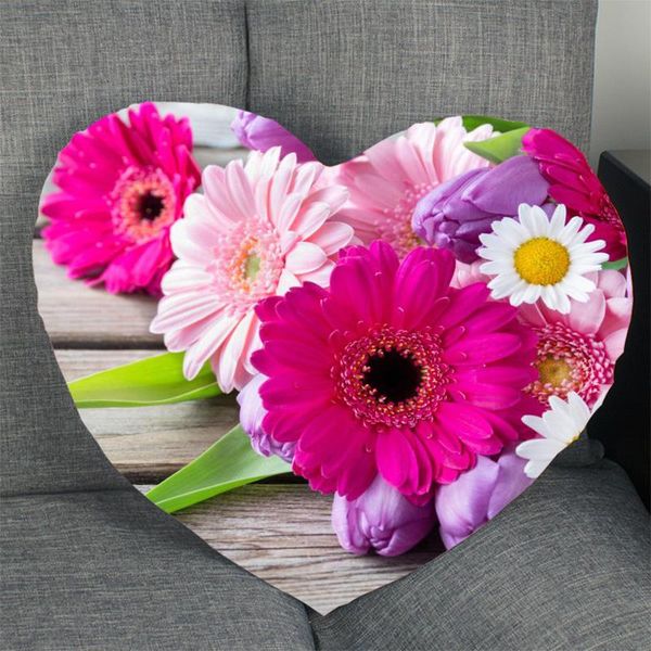 pillow case custom gerberas flower heart shaped zipper cover satin soft no fade home textile decorative
pillow case custom gerberas flower heart shaped zipper cover satin soft no fade home textile decorative