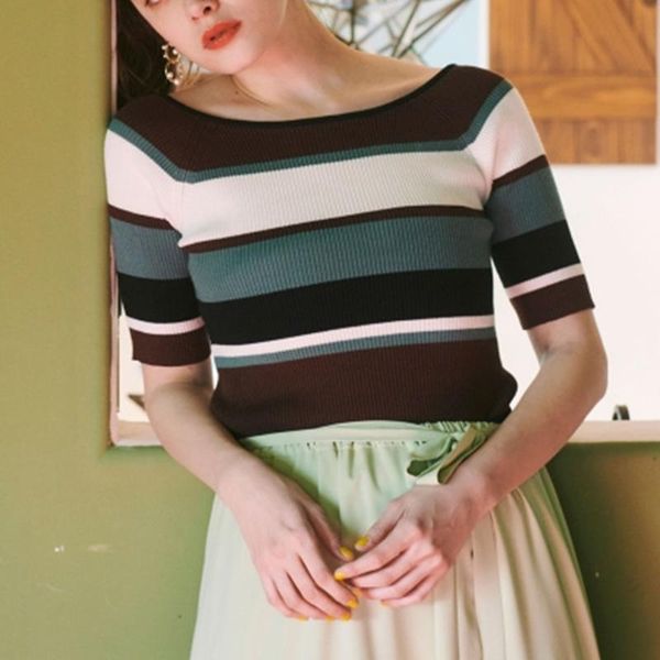 women's knits & tees simple slim fit half sleeve backless women japan style elegant summer knit pullovers office ladies bottoming swea, White
women's knits & tees simple slim fit half sleeve backless women japan style elegant summer knit pullovers office ladies bottoming swea, White