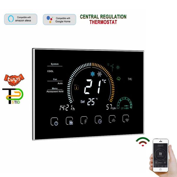 smart home control central air conditioner heat pump wifi thermostat 24v for weather humidity sensor hrv system & parts
smart home control central air conditioner heat pump wifi thermostat 24v for weather humidity sensor hrv system & parts