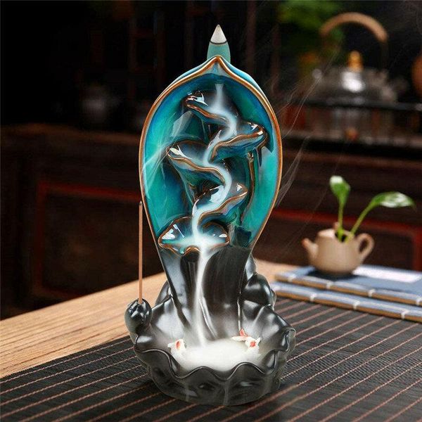 fragrance lamps waterfall backflow incense tower burner stick holder flower censer for home decor
fragrance lamps waterfall backflow incense tower burner stick holder flower censer for home decor