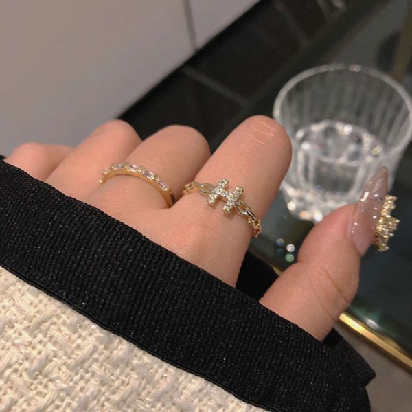 ring extremely thin letter ~ light luxury high-grade zircon female versatile temperament adjustable opening, Silver
ring extremely thin letter ~ light luxury high-grade zircon female versatile temperament adjustable opening, Silver