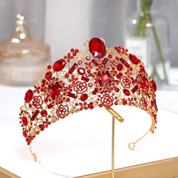 hair clips & barrettes bridal semicircle crown headwear rhinestones inlaid retro headdress luxury alloy wedding birthday accessories ea, Golden;silver
hair clips & barrettes bridal semicircle crown headwear rhinestones inlaid retro headdress luxury alloy wedding birthday accessories ea, Golden;silver