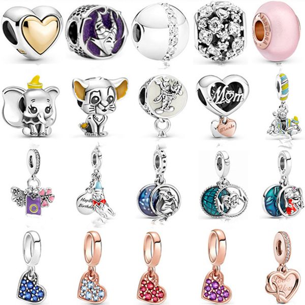 925 sterling silver charm mother's day glass beads for pandora bracelet women fashion classic jewelry gifts, Black
925 sterling silver charm mother's day glass beads for pandora bracelet women fashion classic jewelry gifts, Black