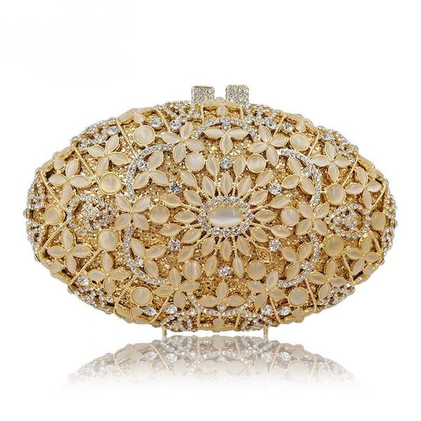 evening bags custommade diamond opal flower shape women gold crystal clutch hard metal bridal designer handbag wedding purse
evening bags custommade diamond opal flower shape women gold crystal clutch hard metal bridal designer handbag wedding purse