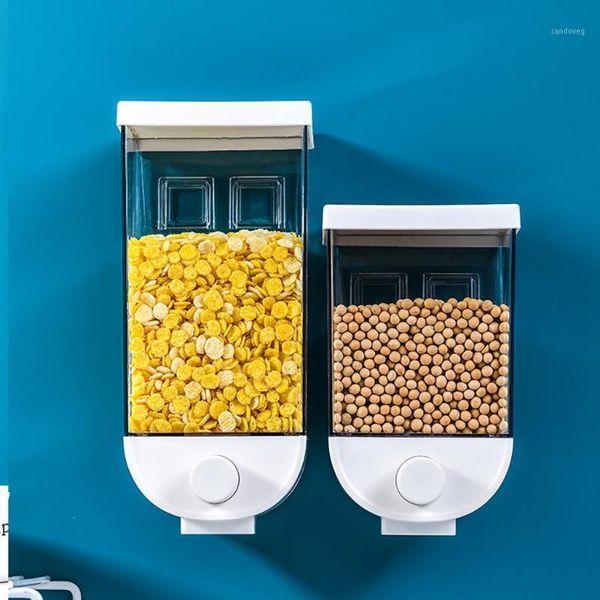 storage bottles & jars kitchen food multifunctional easy pressure container grain distributor wall mounted utens de cozinha manager
storage bottles & jars kitchen food multifunctional easy pressure container grain distributor wall mounted utens de cozinha manager