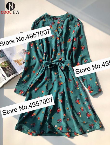 casual dresses elfbop ladies silk floral printed short dress with waist ties - women 2021 est fashion green, Black;gray
casual dresses elfbop ladies silk floral printed short dress with waist ties - women 2021 est fashion green, Black;gray