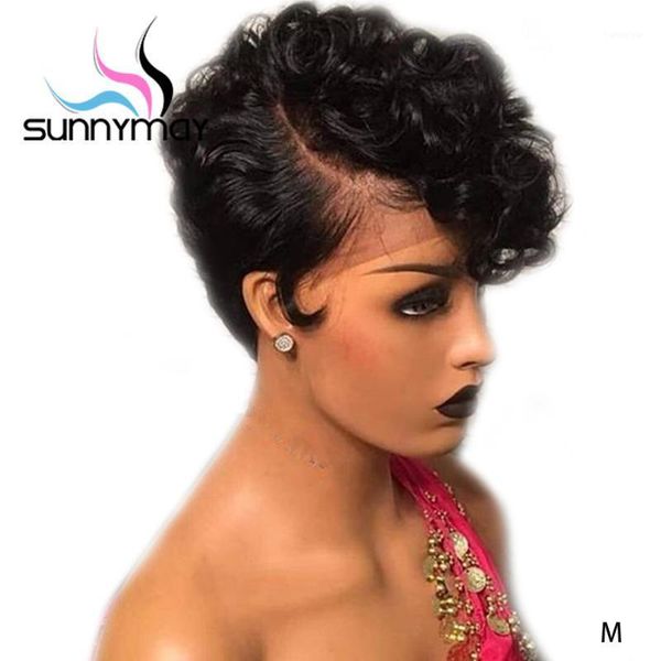 pixie cut wigs lace front wavy short bob remy hair 150% glueless curly human wig pre plucked hairline bleached knot1, Black;brown
pixie cut wigs lace front wavy short bob remy hair 150% glueless curly human wig pre plucked hairline bleached knot1, Black;brown