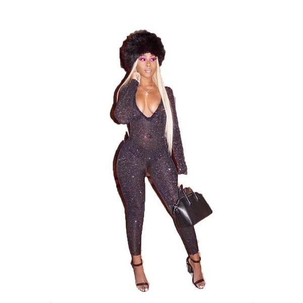women's jumpsuits & rompers deep v-neck lady black skinny shiny catsuits beach style full length sports, Black;white
women's jumpsuits & rompers deep v-neck lady black skinny shiny catsuits beach style full length sports, Black;white