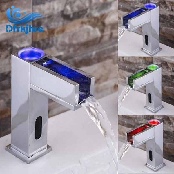 bathroom sink faucets led induction basin faucet brass waterfall temperature colors change single handle mixer tap deck mounted wash
bathroom sink faucets led induction basin faucet brass waterfall temperature colors change single handle mixer tap deck mounted wash