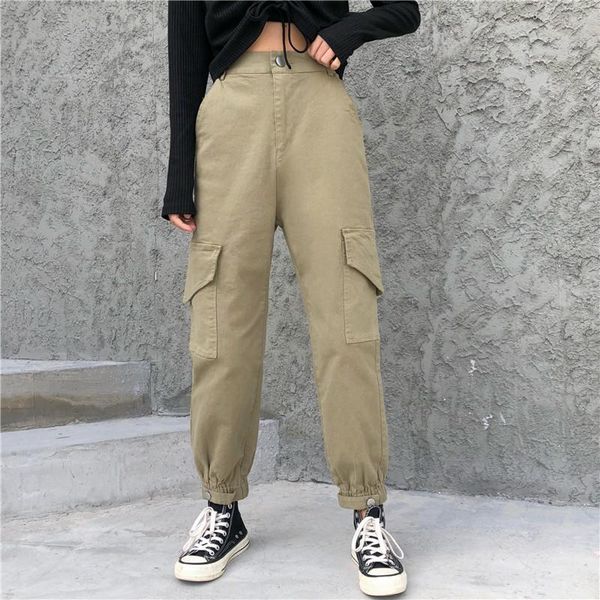 women's pants & capris women cargo 2021 spring summer fashion female high waist loose bf harem pant pocket casual straight trousers str, Black;white
women's pants & capris women cargo 2021 spring summer fashion female high waist loose bf harem pant pocket casual straight trousers str, Black;white