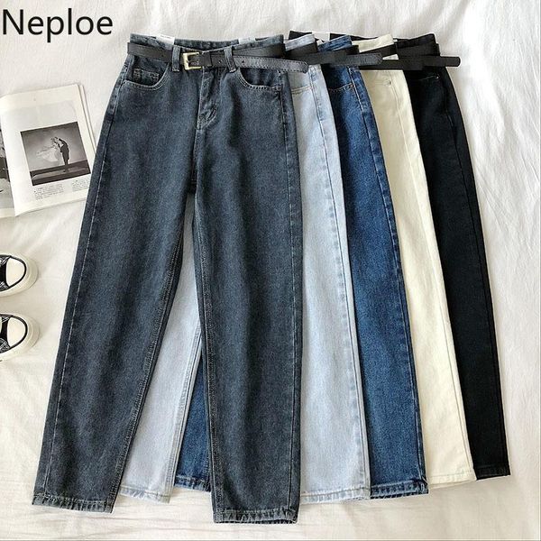 women's jeans neploe high waist hip basic denim pants women korean pocket design slim harem trousers casual spring 2021 81240, Blue
women's jeans neploe high waist hip basic denim pants women korean pocket design slim harem trousers casual spring 2021 81240, Blue