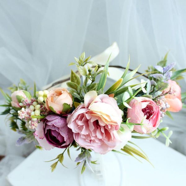 handmade simulation flower rattan headband scenic po hairband bride head beach party garland wedding decoration mariage hair accessories
handmade simulation flower rattan headband scenic po hairband bride head beach party garland wedding decoration mariage hair accessories