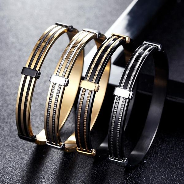 bangle fashion bangles couple party jewelry accessories rose gold color cable wire wedding custom wholesale, Black
bangle fashion bangles couple party jewelry accessories rose gold color cable wire wedding custom wholesale, Black