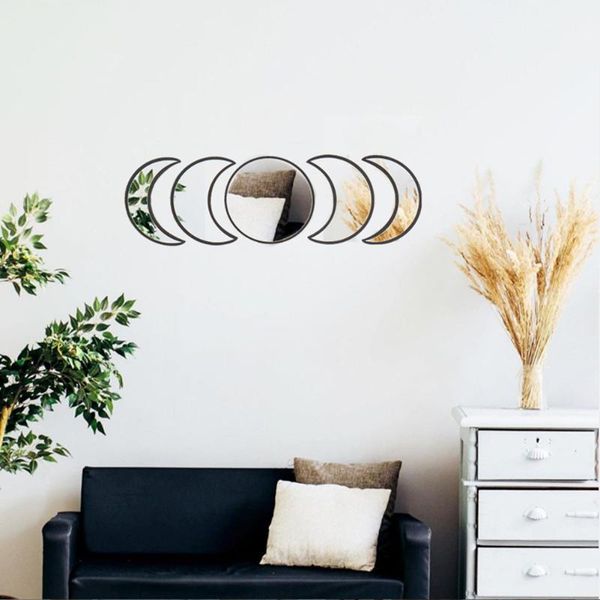 mirrors 3/5pcs acrylic moonphase mirror set with wood frame home wall decoration for living children's room bedroom moon lover's
mirrors 3/5pcs acrylic moonphase mirror set with wood frame home wall decoration for living children's room bedroom moon lover's
