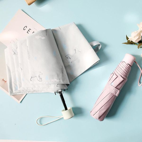 umbrellas bear umbrella pocket three folding fresh party parasol sunny rainy for women men coating
umbrellas bear umbrella pocket three folding fresh party parasol sunny rainy for women men coating