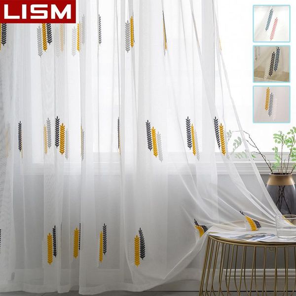 curtain & drapes lism embroidered gauze sheer curtains for living room bedroom window kitchen tulle the panel
curtain & drapes lism embroidered gauze sheer curtains for living room bedroom window kitchen tulle the panel