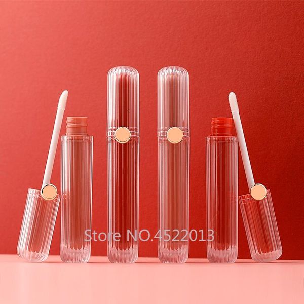 storage bottles & jars 50pcs 4ml empty pink transparent lip gloss tube refillable round clear packaging cosmetic portable lipgloss with stri
storage bottles & jars 50pcs 4ml empty pink transparent lip gloss tube refillable round clear packaging cosmetic portable lipgloss with stri