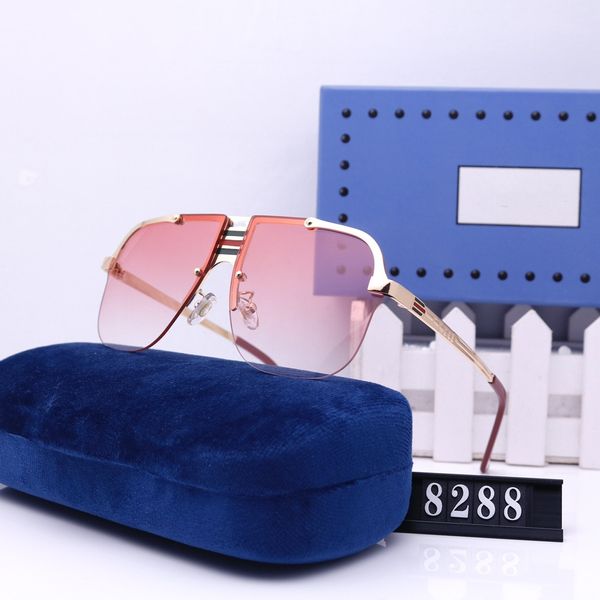 2021 new cross-border sunglasses outside europe and america men's & women's street shooting travel fashion glasses model 8288 with, White;black
2021 new cross-border sunglasses outside europe and america men's & women's street shooting travel fashion glasses model 8288 with, White;black