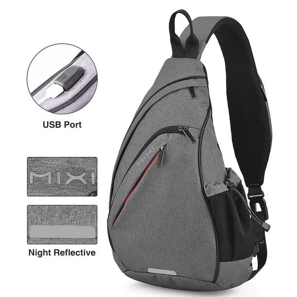 mixi men one shoulder backpack women sling bag crossbody usb boys cycling sports travel versatile fashion student school
mixi men one shoulder backpack women sling bag crossbody usb boys cycling sports travel versatile fashion student school