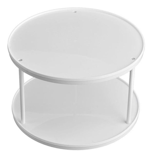 bathroom shelves 360 degree rotating 2 tier spices fruit tray turning table cake rack home kitchen storage
bathroom shelves 360 degree rotating 2 tier spices fruit tray turning table cake rack home kitchen storage