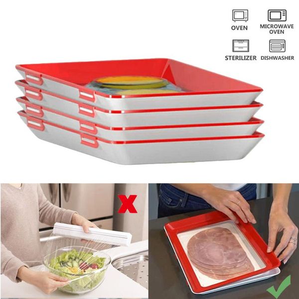 food savers & storage containers clever tray creative kitchen items container set fresh microwave cover foods plastic preservation trays dro
food savers & storage containers clever tray creative kitchen items container set fresh microwave cover foods plastic preservation trays dro