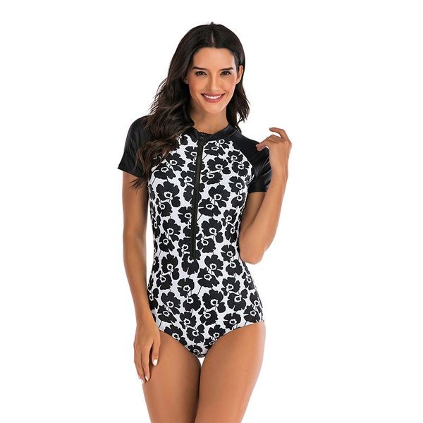 one-piece suits women's swimsuit high waist one piece swimwear zipper flower print brailian bathing beachwear monokini femme black whit
one-piece suits women's swimsuit high waist one piece swimwear zipper flower print brailian bathing beachwear monokini femme black whit