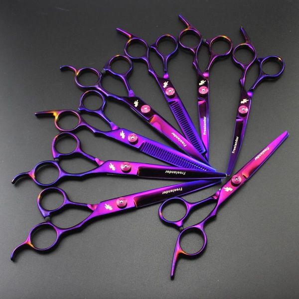 dog grooming 6 inch 7 purple stainless steel pet dogs scissors cat hair thinning shear sharp edge barber cutting tool
dog grooming 6 inch 7 purple stainless steel pet dogs scissors cat hair thinning shear sharp edge barber cutting tool