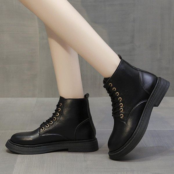 boots shoes round toe woman flat boots-women lace up luxury designer rock low 2021 rubber ladies ankle fashion rome short plush, Black
boots shoes round toe woman flat boots-women lace up luxury designer rock low 2021 rubber ladies ankle fashion rome short plush, Black