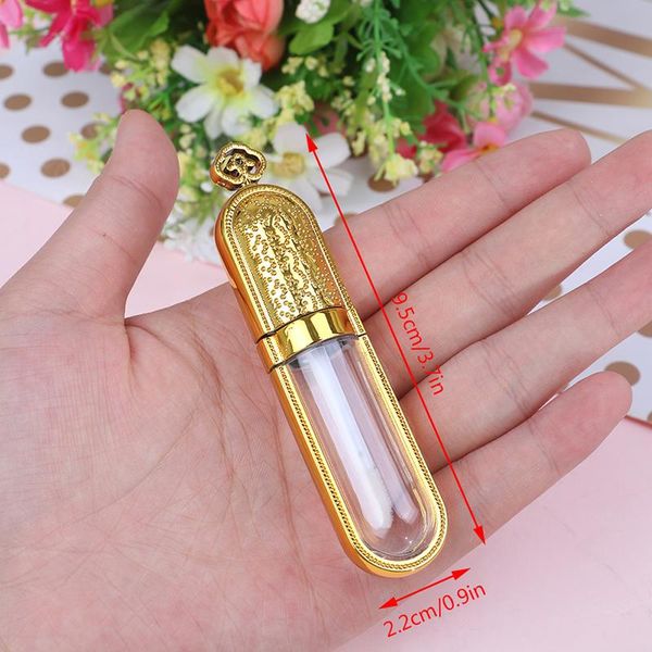 8ml empty lip gloss tube transparent bottle container with crown lid refillable diy eyelash growth cosmetic tool storage bottles & jars
8ml empty lip gloss tube transparent bottle container with crown lid refillable diy eyelash growth cosmetic tool storage bottles & jars