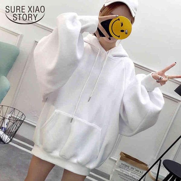 warm pocket hooded jacket winter clothing fleece hoodie women's sweatshirts fashion oversize ladies pullovers 11618 210415, Black
warm pocket hooded jacket winter clothing fleece hoodie women's sweatshirts fashion oversize ladies pullovers 11618 210415, Black