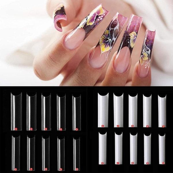 100pcs extra long square false nail tips c curved straight nails manicure art decoration tool artificial acrylic fake, Red;gold 
100pcs extra long square false nail tips c curved straight nails manicure art decoration tool artificial acrylic fake, Red;gold