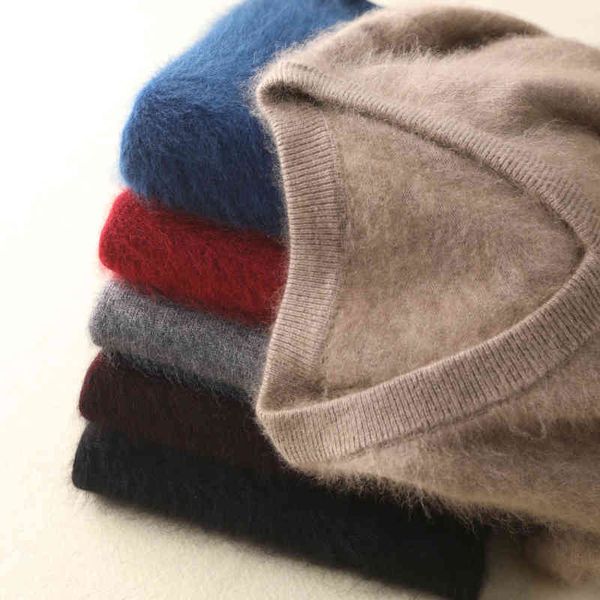 hoodies men's100% pure mink cashmere sweaters soft v-neck casual pullovers winter long sleeve high quanlity 10colors jumpers, Black
hoodies men's100% pure mink cashmere sweaters soft v-neck casual pullovers winter long sleeve high quanlity 10colors jumpers, Black
