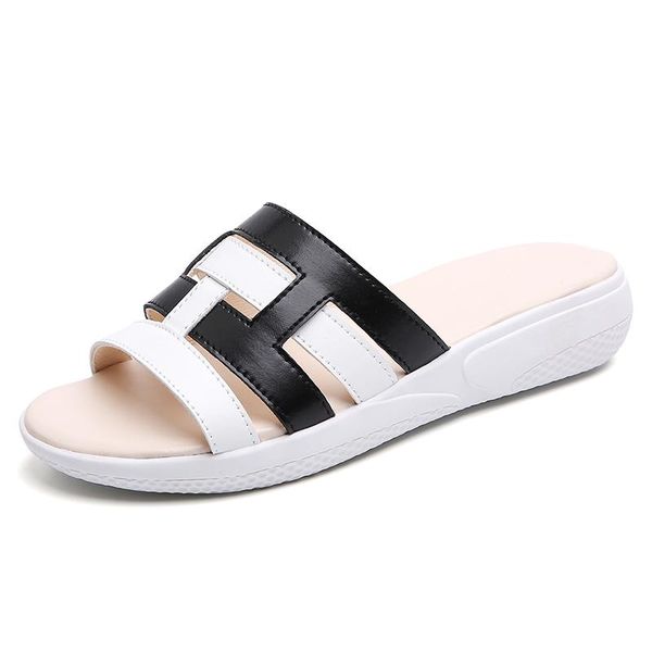 slippers house for women flats sandals low heel 2021 luxury genuine leather hausschuhe damen ladies summer slides shoes, Black
slippers house for women flats sandals low heel 2021 luxury genuine leather hausschuhe damen ladies summer slides shoes, Black
