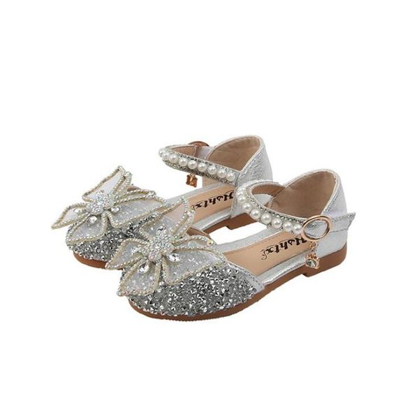 spring girls sandals female baby bow princess shoes sequin dance performance flat, Black;grey
spring girls sandals female baby bow princess shoes sequin dance performance flat, Black;grey