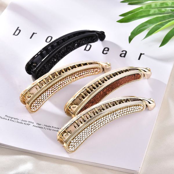 korean version of fashion temperament simple chicken legs banana clip vertical clip classic ladies hair curler hair accessories, Golden;silver
korean version of fashion temperament simple chicken legs banana clip vertical clip classic ladies hair curler hair accessories, Golden;silver
