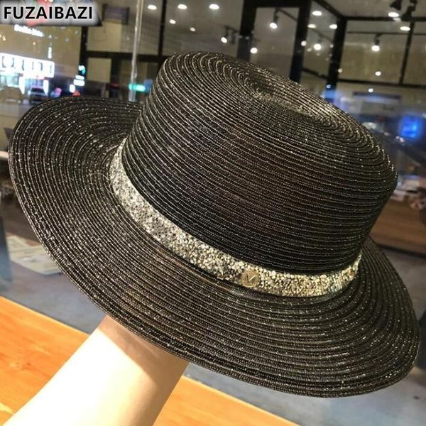 wide brim hats fuzaibazi women's hat trend summer fashion drill decoration bucket leisure party travel brands sombrero gorras, Blue;gray
wide brim hats fuzaibazi women's hat trend summer fashion drill decoration bucket leisure party travel brands sombrero gorras, Blue;gray