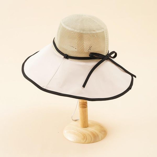 wide brim hats mesh bowknot beach style panama straw hat women men summer casual fisherman sun female male french sunhat chapeau, Blue;gray
wide brim hats mesh bowknot beach style panama straw hat women men summer casual fisherman sun female male french sunhat chapeau, Blue;gray