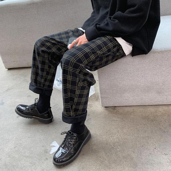men's pants autumn corduroy men fashion retro casual plaid man streetwear hip hop loose straight trousers large size 5xl w2143, Black
men's pants autumn corduroy men fashion retro casual plaid man streetwear hip hop loose straight trousers large size 5xl w2143, Black