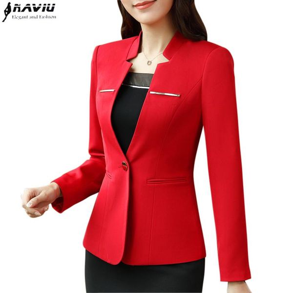 women's suits & blazers professional blazer fashion spring business formal long sleeve slim women jacket office ladies plus size work c, White;black
women's suits & blazers professional blazer fashion spring business formal long sleeve slim women jacket office ladies plus size work c, White;black