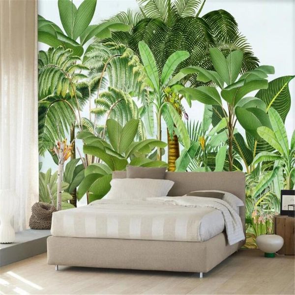 milofi custom 3d printing mural green plants tropical rainforest bedroom living room home decoration background wall wallpapers 
milofi custom 3d printing mural green plants tropical rainforest bedroom living room home decoration background wall wallpapers