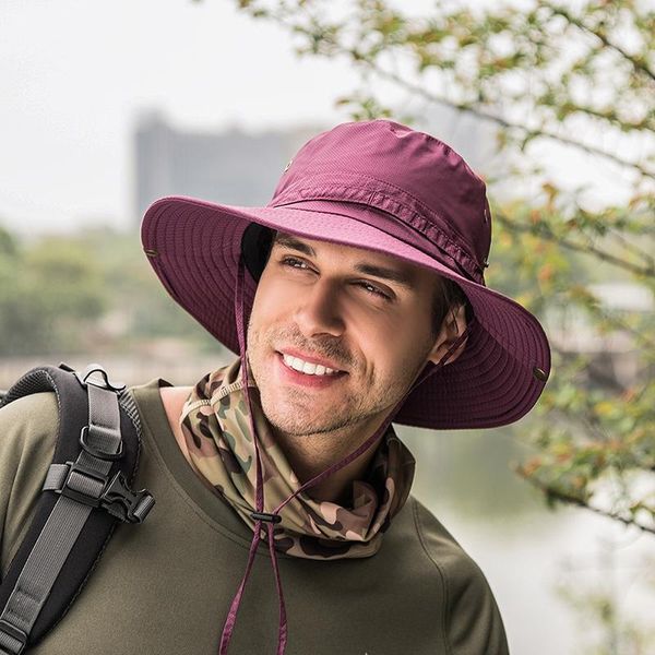 fisherman bucket cap with string quick dry multicolor sunshade hat portable outdoor sports hats, Black;white
fisherman bucket cap with string quick dry multicolor sunshade hat portable outdoor sports hats, Black;white