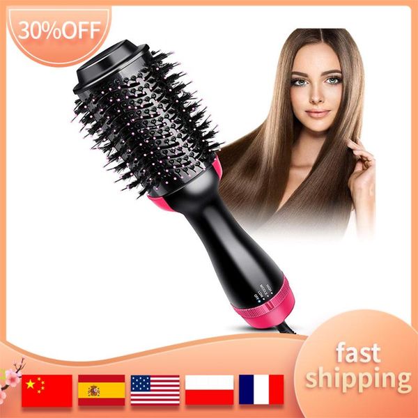 electric hair brushes one step dryer 1000w air brush curler styling tools ion blow roller straightener comb curling styler
electric hair brushes one step dryer 1000w air brush curler styling tools ion blow roller straightener comb curling styler