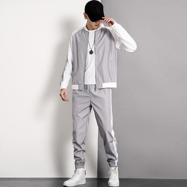 harajuku hip hop hoodies sweatshirts men tracksuit pullover 2 pcs and pants mens streetwear, Gray
harajuku hip hop hoodies sweatshirts men tracksuit pullover 2 pcs and pants mens streetwear, Gray