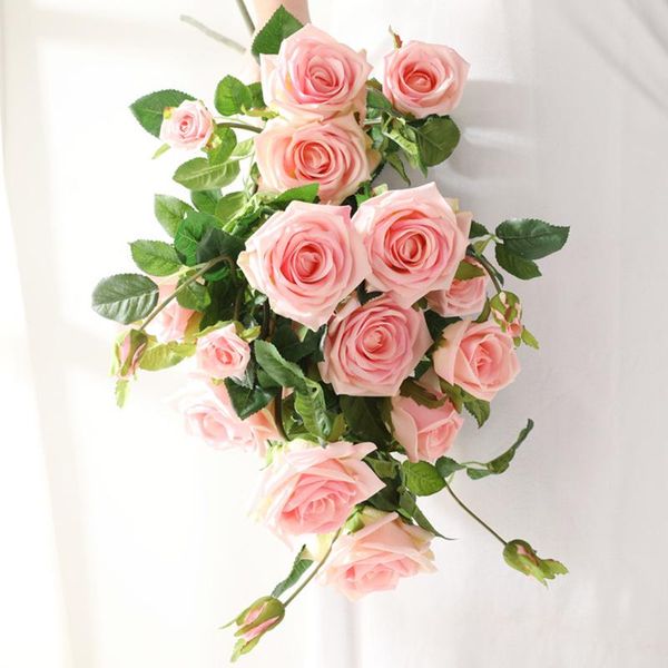 single 5 head imitation moisturizing feel rose wedding bridal bouquet real room home decoration flowers valentine's day party decorativ
single 5 head imitation moisturizing feel rose wedding bridal bouquet real room home decoration flowers valentine's day party decorativ