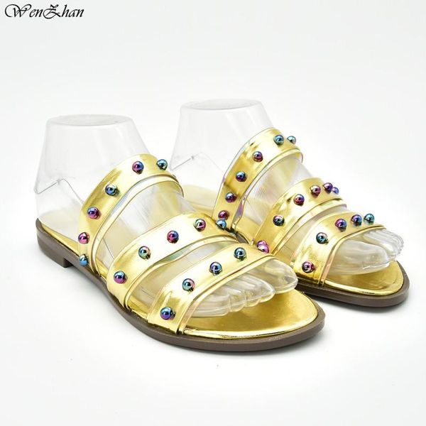 african summer fashion sandals italian single flat shoes nice looking comfortable women for parties 38-42 wenzhan d94-20, Black
african summer fashion sandals italian single flat shoes nice looking comfortable women for parties 38-42 wenzhan d94-20, Black